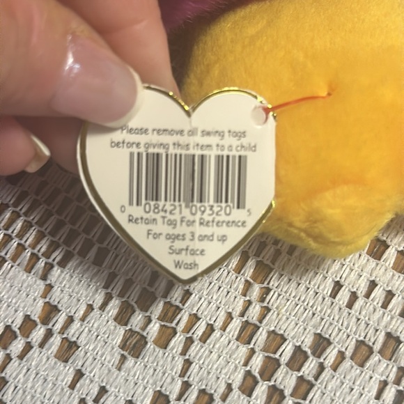 Ty Beanie Babies Patti the Platypus Plush Toy 14” long. - Picture 6 of 6